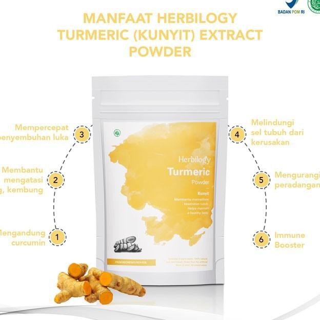 

Ilogy Turmeric Kunyit Pure Extract Powder 100Grmaag Sehat