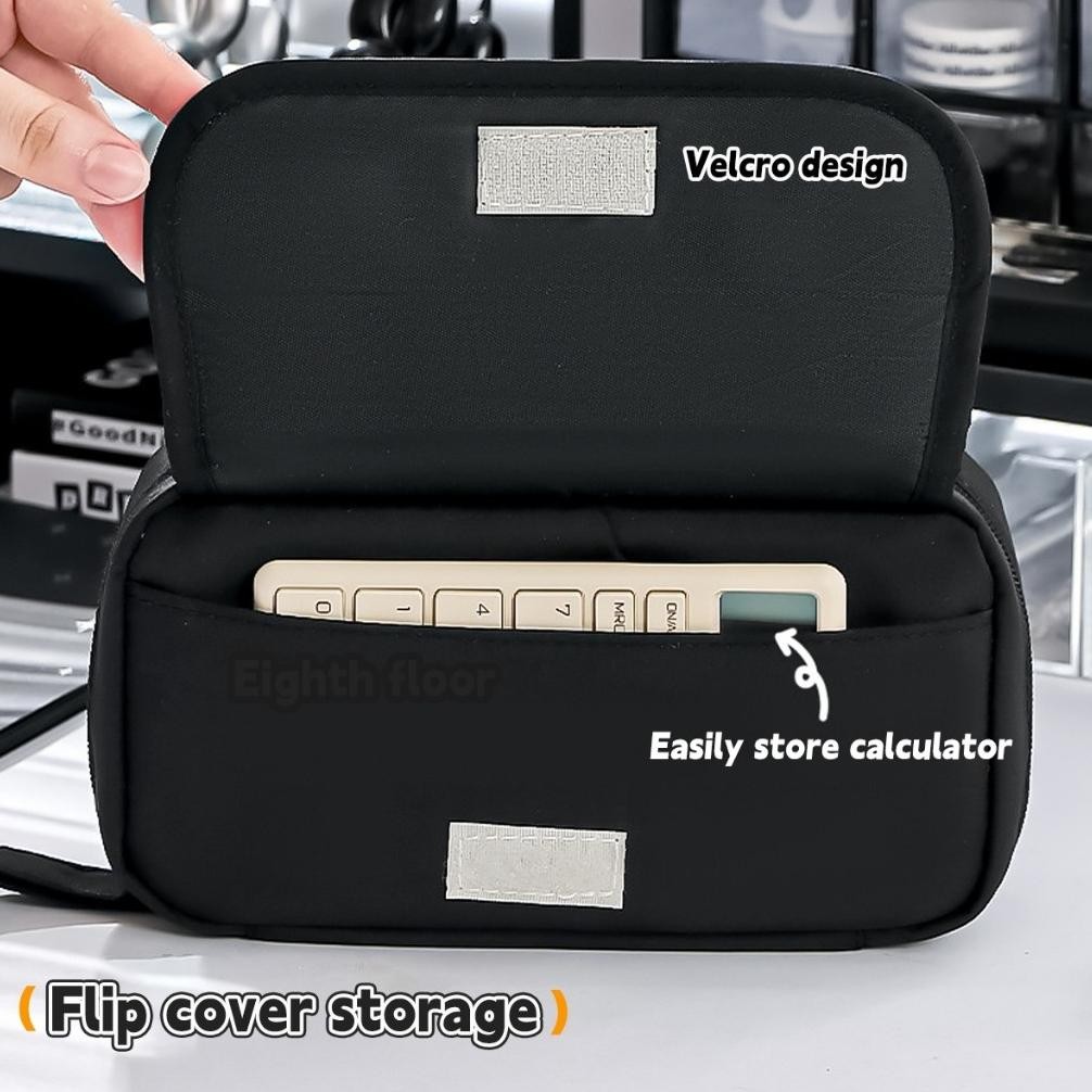 

Jg-8 [Dotding] Tas Tempat Pensil Case Pouch Anak Sekolah Transparan Kapasitas Besar Stationery Kantor H558 Jg-8