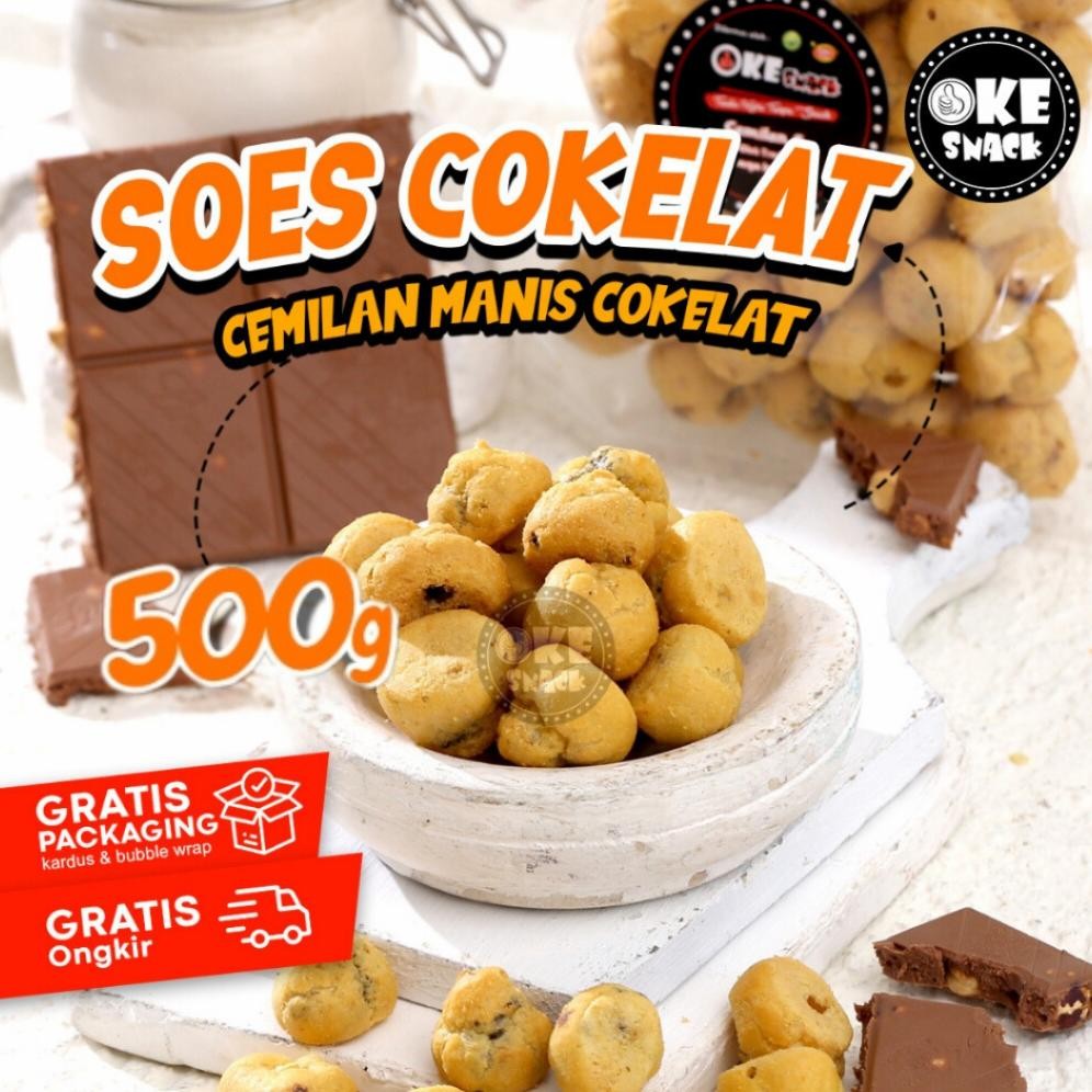 

Kue Soes Coklat Lumer 500g Nugi