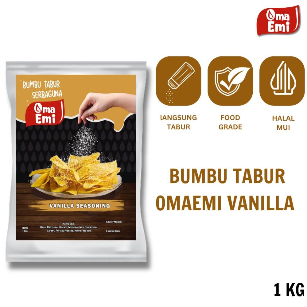 

BUMBU TABUR VANILLA / VANILLA SEASONING 1 KG Nugi