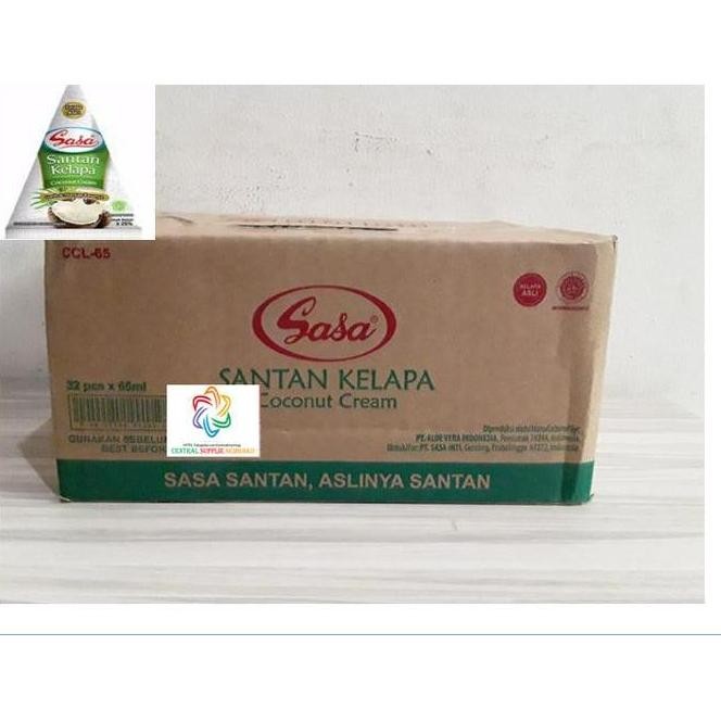 

Ready Siap Kirim!! Sasa Santan Cair [65 ml /32 pcs / 1 karton ] JS