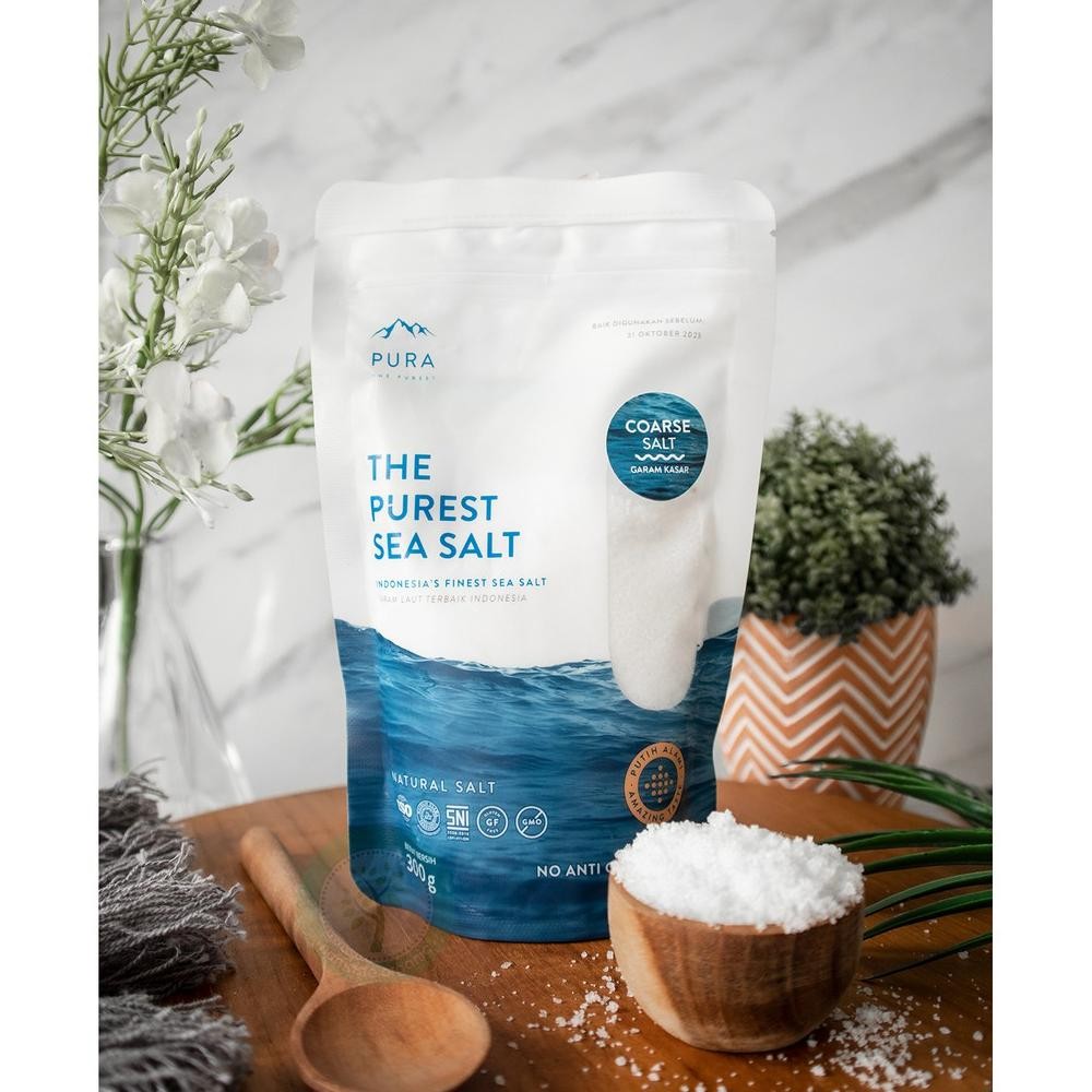 

PURA - THE PUREST SEA SALT COARSE 300GR Nugi