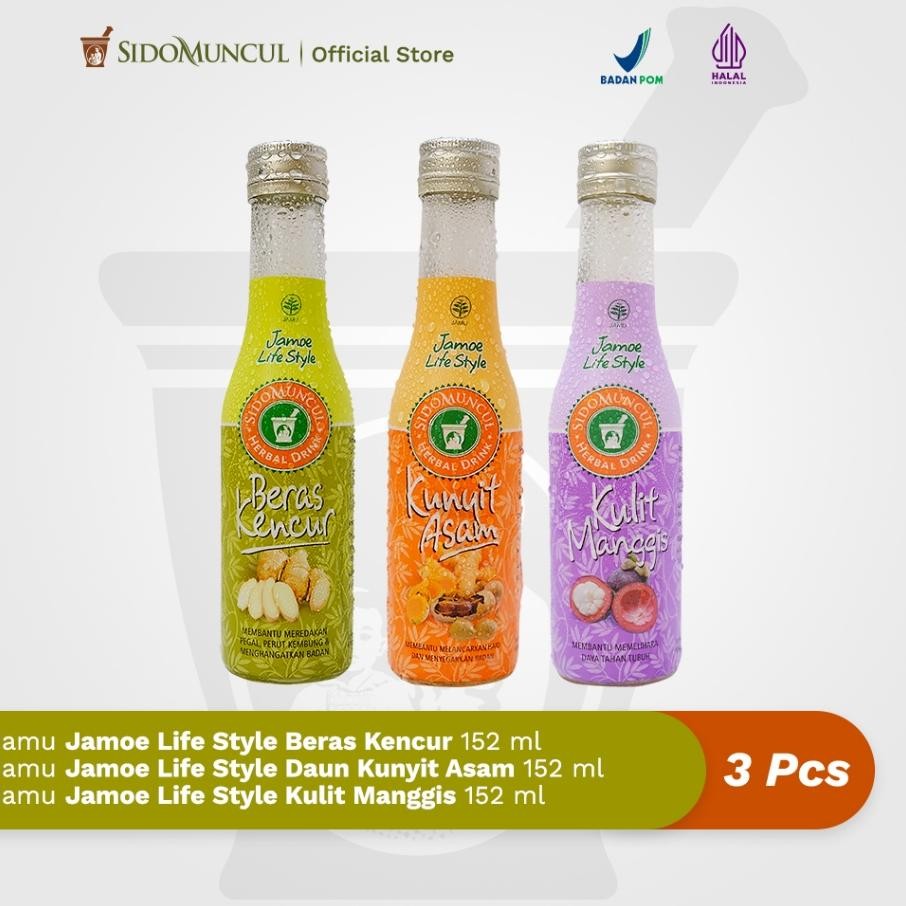 

Jamu Jamoe Life Style Beras Kencur Kunyit Asam Kulit Manggis