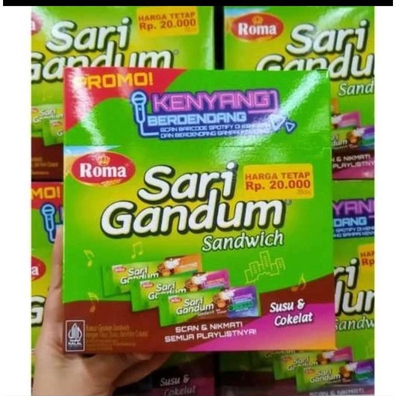 

Roma Sari Gandum Coklat Box [ 12x27gr ] Nugi