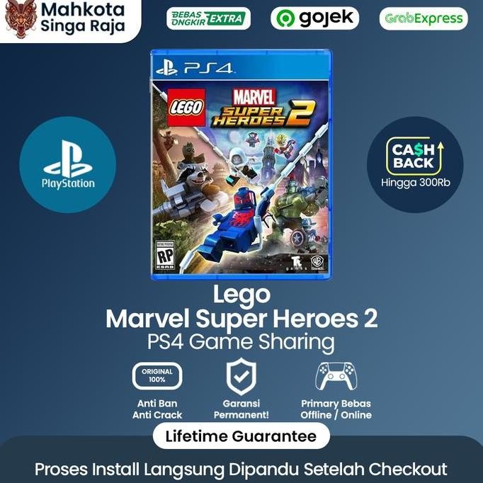 siap kirim game lego marvel super heroes 2 ps4 - digital sharing akun playstation 4