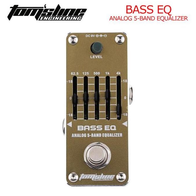 TERBARU EFEK GITAR BASS EQUALIZER TOMSLINE AEB-3 - PEDAL EQ ORIGINAL