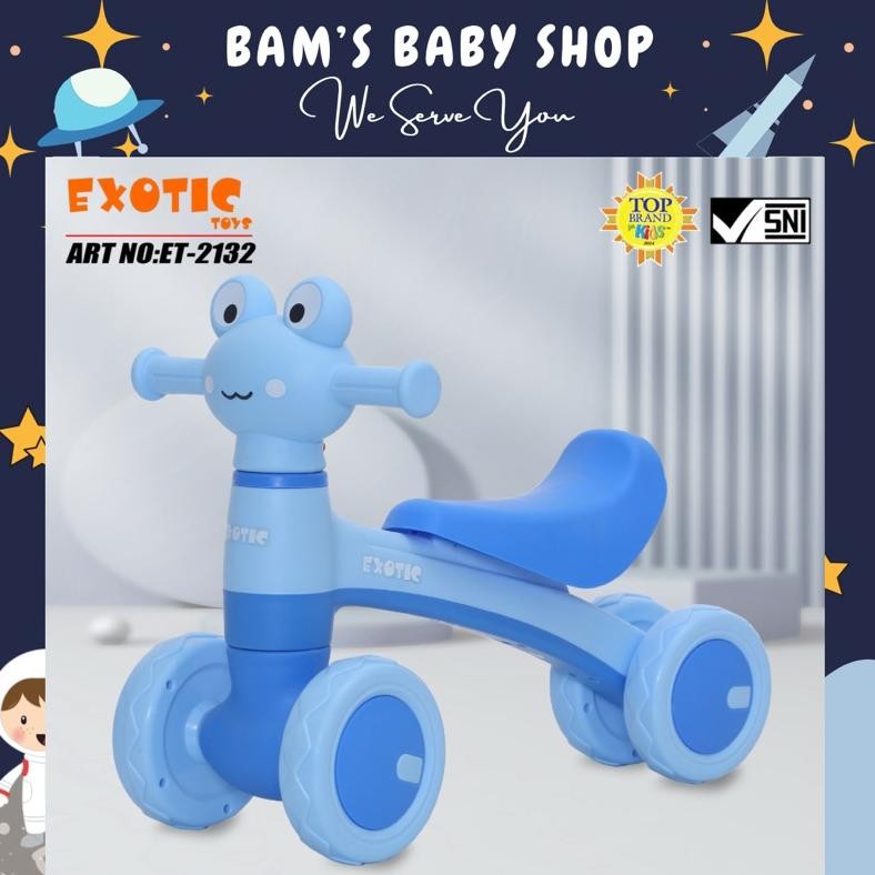[FREE BUBBLEWRAP] BAMS SEPEDA BALANCE BIKE EXOTIC ET 2003 2005 2008 2149 2125 2126 2129 2132 2122 31