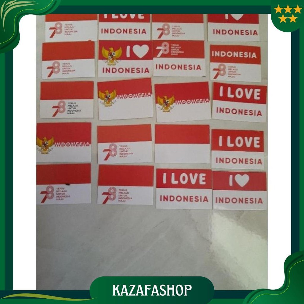

Bendera Setiker Pipi 1Pak Isi100 Campur Ori