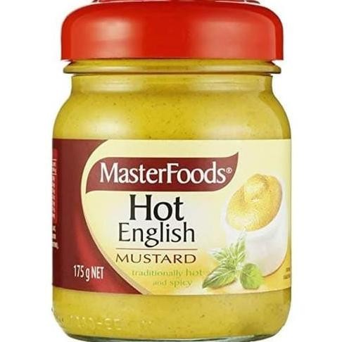 

Promo Masterfoods Hot English Mustard 175Gr - Saus Mustard Pedas Dressing Salad