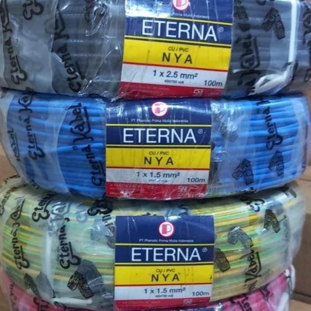 Kabel Nya Eterna 1 X 1.5Mm 1 X 2.5Mm 100 Meter