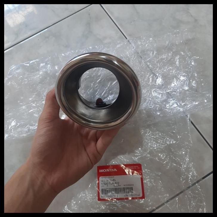 TERMURAH MUFFLER FINISHER COVER KNALPOT CRV TURBO 2018 2019 2020 2021 2022 ORI 