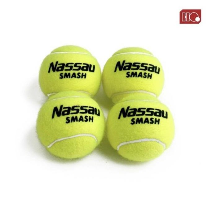 Bola Tenis Tennis Nassau Smash (Nassau Smash) Isi 4 Original