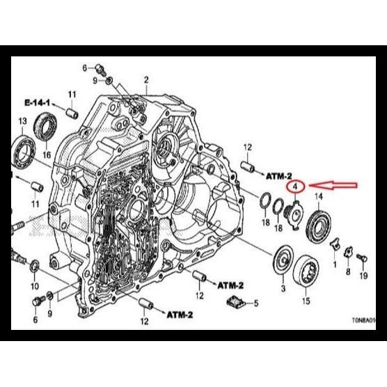 TERBARU COLLAR OIL GUIDE MATIC OLI HONDA FREED JAZZ CITY GM2 2009 2010 2011 2012 2023 ORIGINAL 