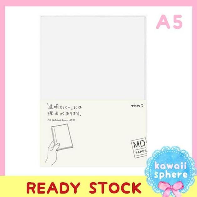 

Midori Md Notebook A5 | Cover Transparent | Ready Stock