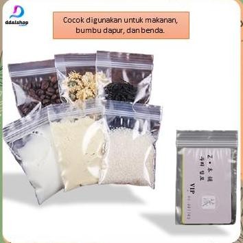 

Plastik Klip Ziplock kemasan clip tempat saos sambal ukuran 7x10