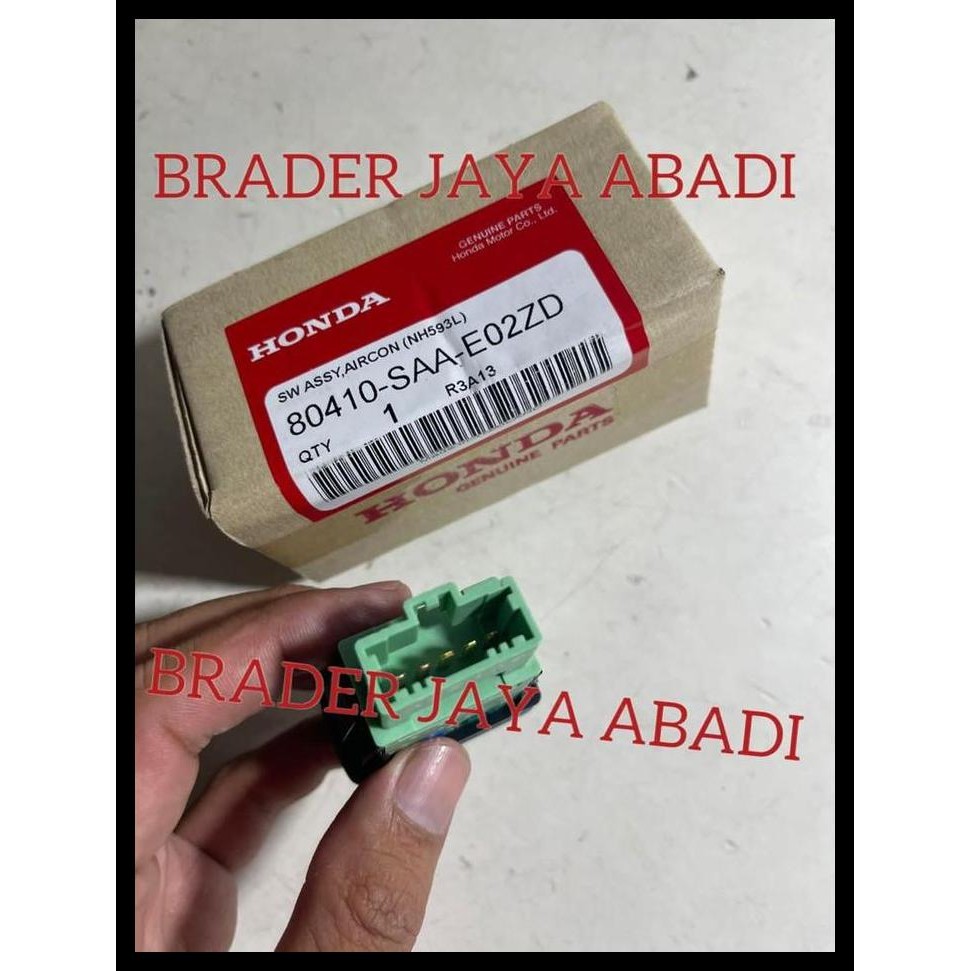 TERBARU SWTICH AC TOMBOL KNOB KNOP SAKLAR ON OFF JAZZ GD3 CITY GD8 2003 2008 O 