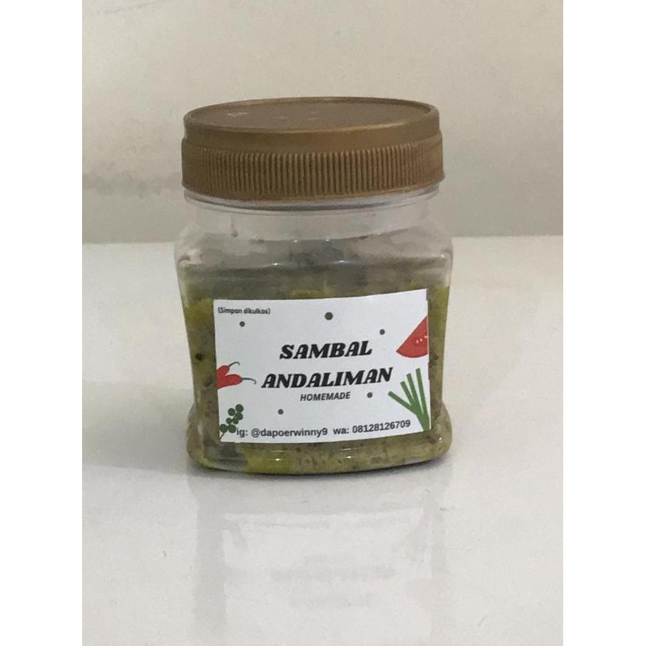 

Sambal Serba guna DapoerWinny Home Made Pedas Mantul harga satu botol