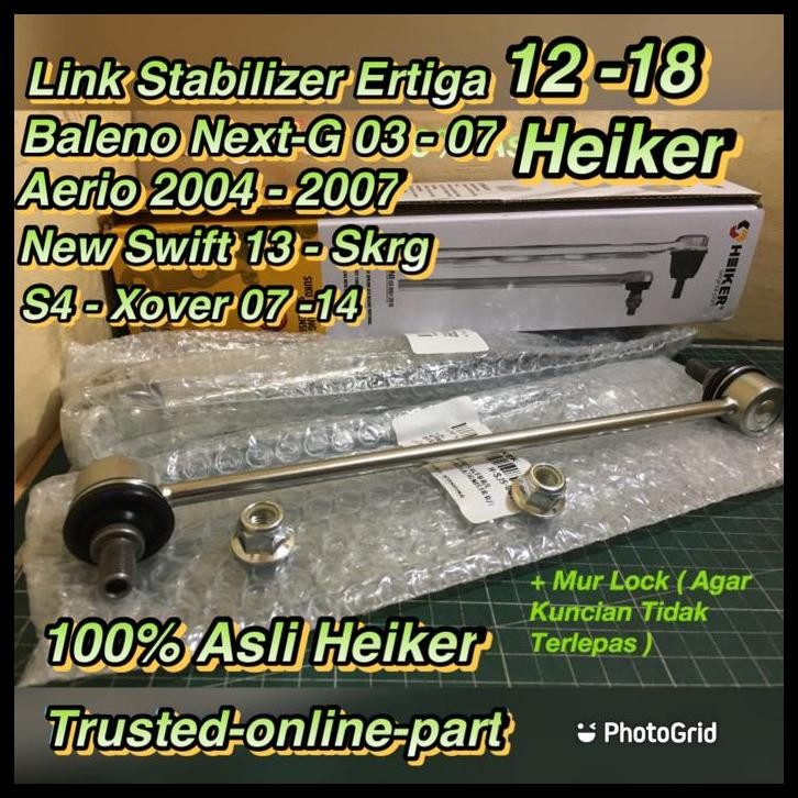 DISKON LINK STABILIZER ERTIGA IGNIS X OVER 100% ASLI HEIKER 