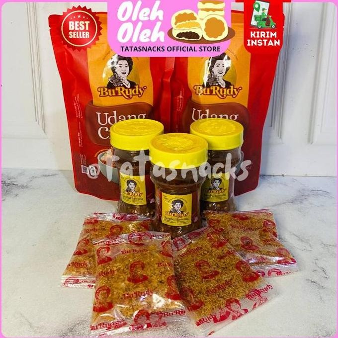 

Paket Sambal Bu Rudy F : 2 udang + 3 bawang