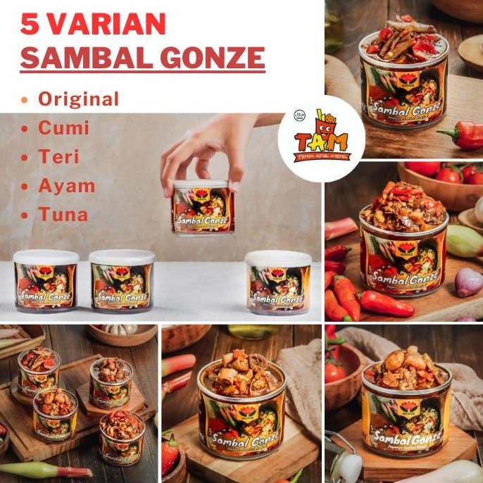 

Sambal Pedas Kecombrang Sambel Honje Gonze Asli Cianjur - Tam Snack