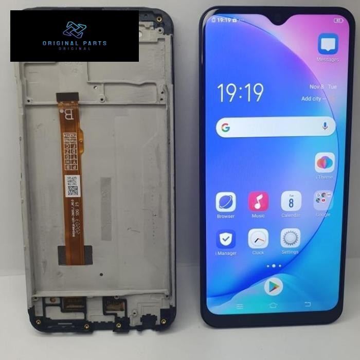 LCD Vivo Y12 Y12S Y12i Fullset Frame Tulang Tengah Vivo Y12 Y12s Y12i