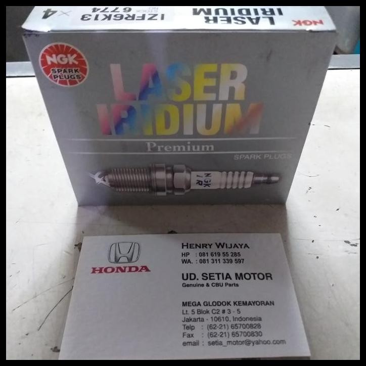 GRATIS ONGKIR BUSI LASER IRIDIUM 1 SET NGK ORI HONDA JAZZ GK ORIGINAL 