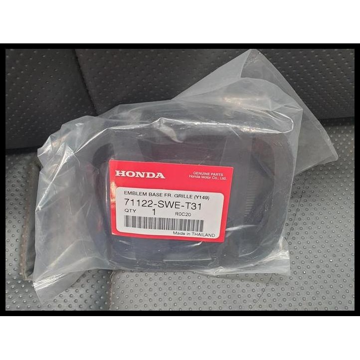 TERBARU DUDUKAN HITAM EMBLEM H HONDA CRV 2010-2012 ORIGINAL 