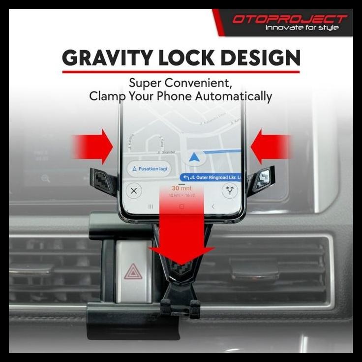TERMURAH CAR PHONE HOLDER MOBIL AGYA AYLA DUDUKAN HP OTOPROJECT