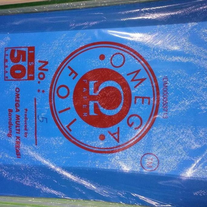 

TERMURAH - kertas cover omega / kover omega / kertas omega foil / karton omega Paper