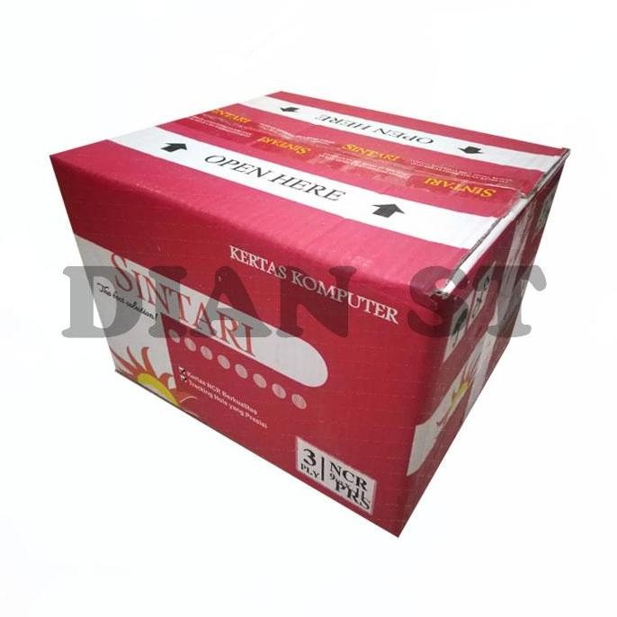 

NEW Kertas Continous Form K3 9,5" x 11"/2 3ply Bagi 2 PRS Sintari - dus