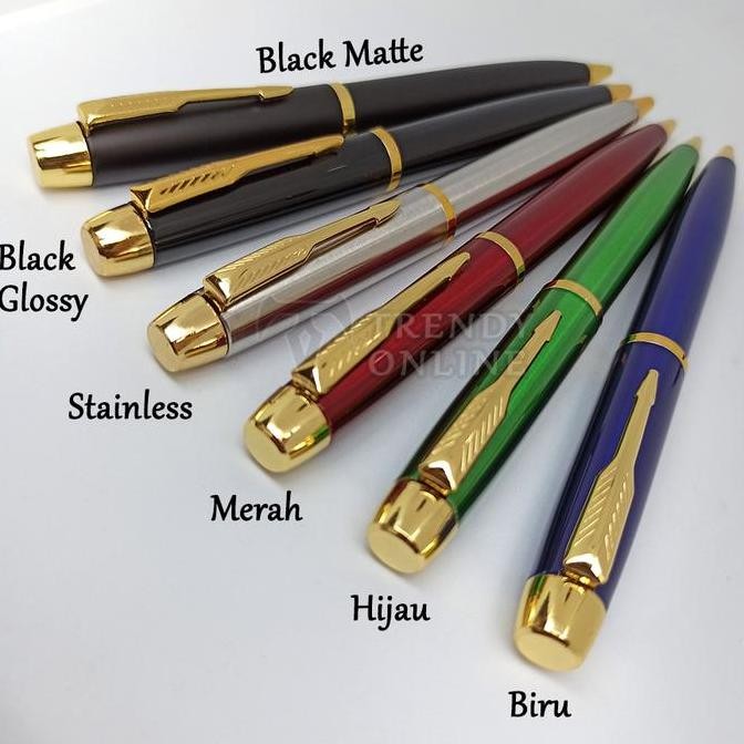 

Pulpen Promosi | Pulpen Sonet - Pulpen Parker Putar Klip Emas