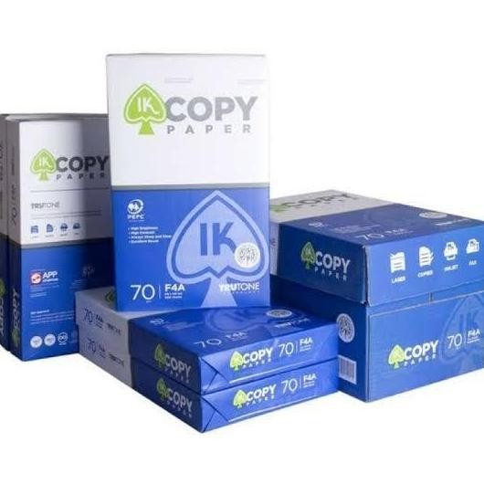 

TERBARU - HVS IK Copy Paper 70 GSM A4 Box Isi 5 Rim