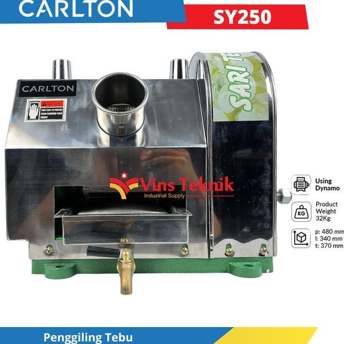 Promo Mesin Gilingan Tebu Peras Tebu Sugar Cane CARLTON BR250 BR 250 COD