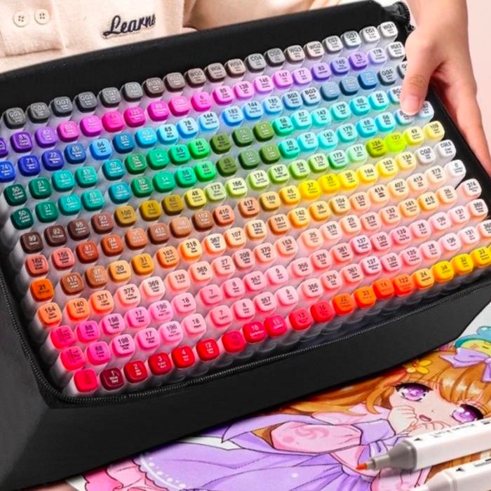 

BEST SELLER Touchfive 168 Colours Twin Marker Copic Marker Sketsa