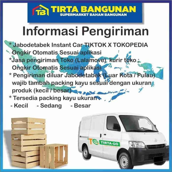 Paket Bundling Oulu C433 Closet / Kloset / Toilet / Wc Duduk Free Jet Shower + Tee Connector Origina