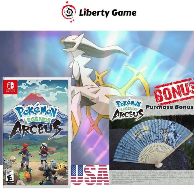 NINTENDO SWITCH POKEMON LEGENDS ARCEUS / LEGEND ARCEUS ORIGINAL DAN TERPERCAYA