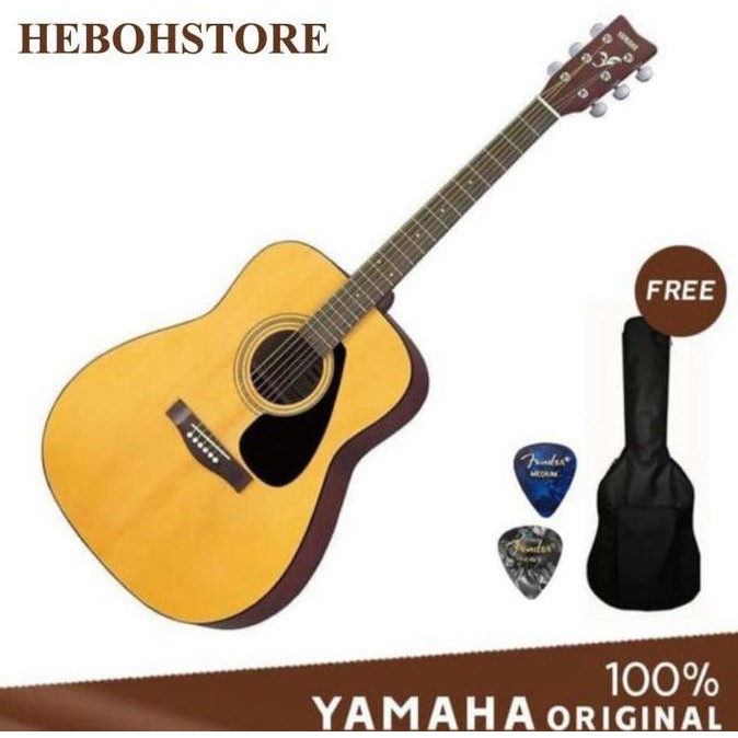 Gitar Guitar Yamaha Akustic F310 +Softcase+Pick Original
