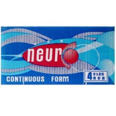 

TERMURAH - Kertas Continuous Form Neuro 9,5X11 4 Ply Utuh / Dibagi 2