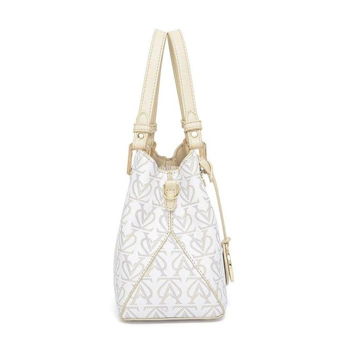 En-Ji Jihe Handbag - Cream