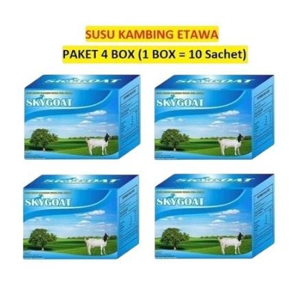 

SKYGOAT | Susu Kambing Etawa Original Paket 4 | Susu Kambing SKygoat Full Cream Nugi