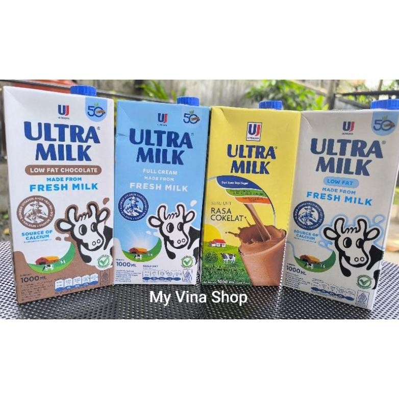 

ULTRA 1000 ml (1L) / Susu UHT Ultramilk 1L Nugi