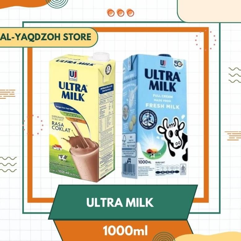

ULTRA MILK | Susu UHT 1Liter | All Variant Nugi