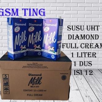 

Susu UHT Diamond Full Cream 1 dus isi 12pcs Nugi