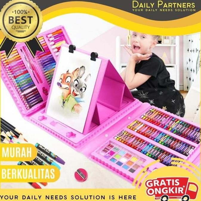 

Paket Alat Menggambar & Melukis - 208 Pcs ORIGINAL