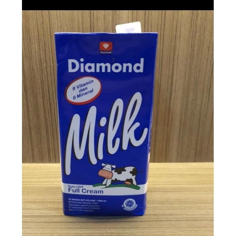 

SUSU UHT FULL CREAM DIAMOND 1LT Nugi