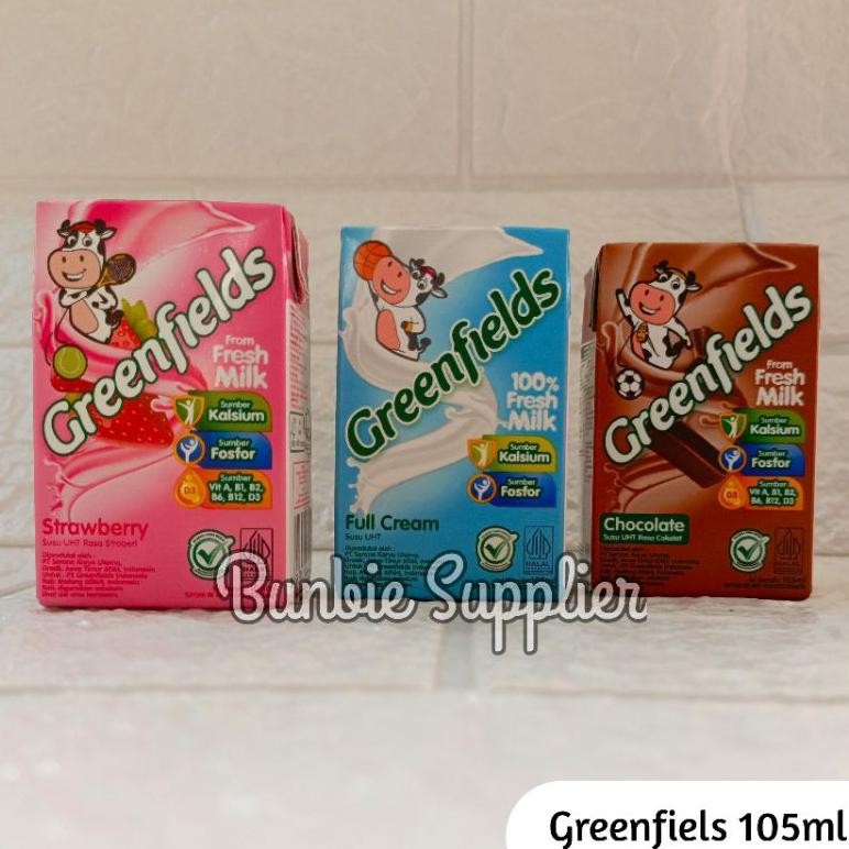 

Susu UHT Greenfields 105ml (KARTON) Isi 40Pcs Nugi