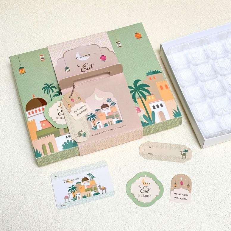 

10 Set Box Nastar Sekat Bilqis Box Lebaran Idul Fitri Nugi