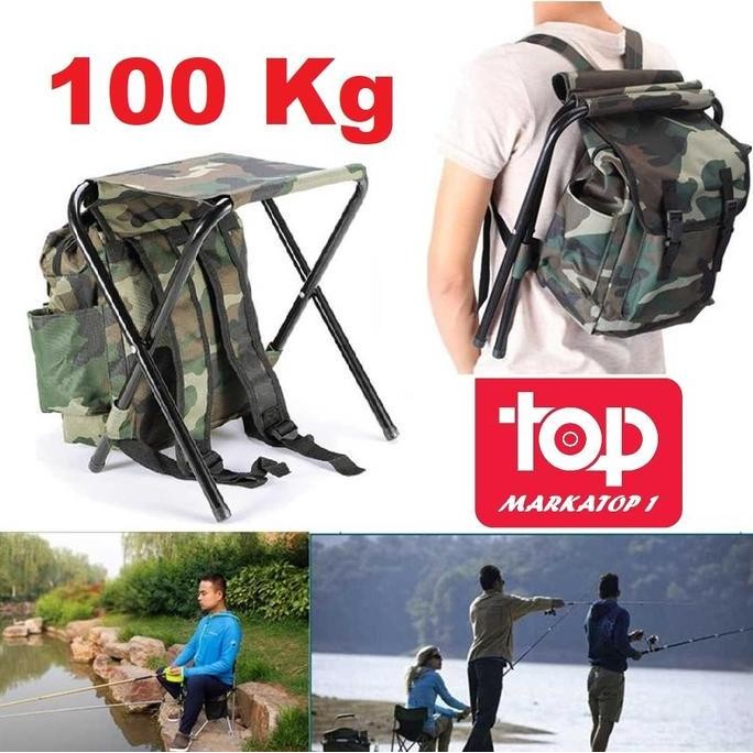 Kursi Tas Lipat Kursi Mancing TAS MANCING TAS RANSEL KURSI LIPAT