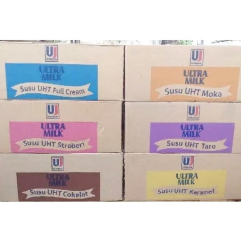 

[1 karton isi 24200ml] Ultra milk susu UHT Nugi