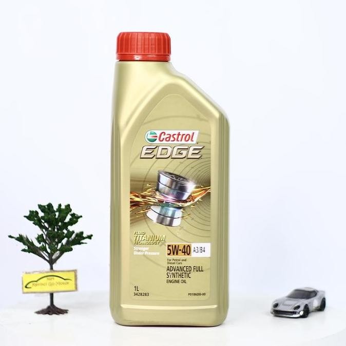 OLI CASTROL EDGE 5W-40 FULL SYNTHETIC 1L - OLI CASTROL EDGE SYNTHETIC